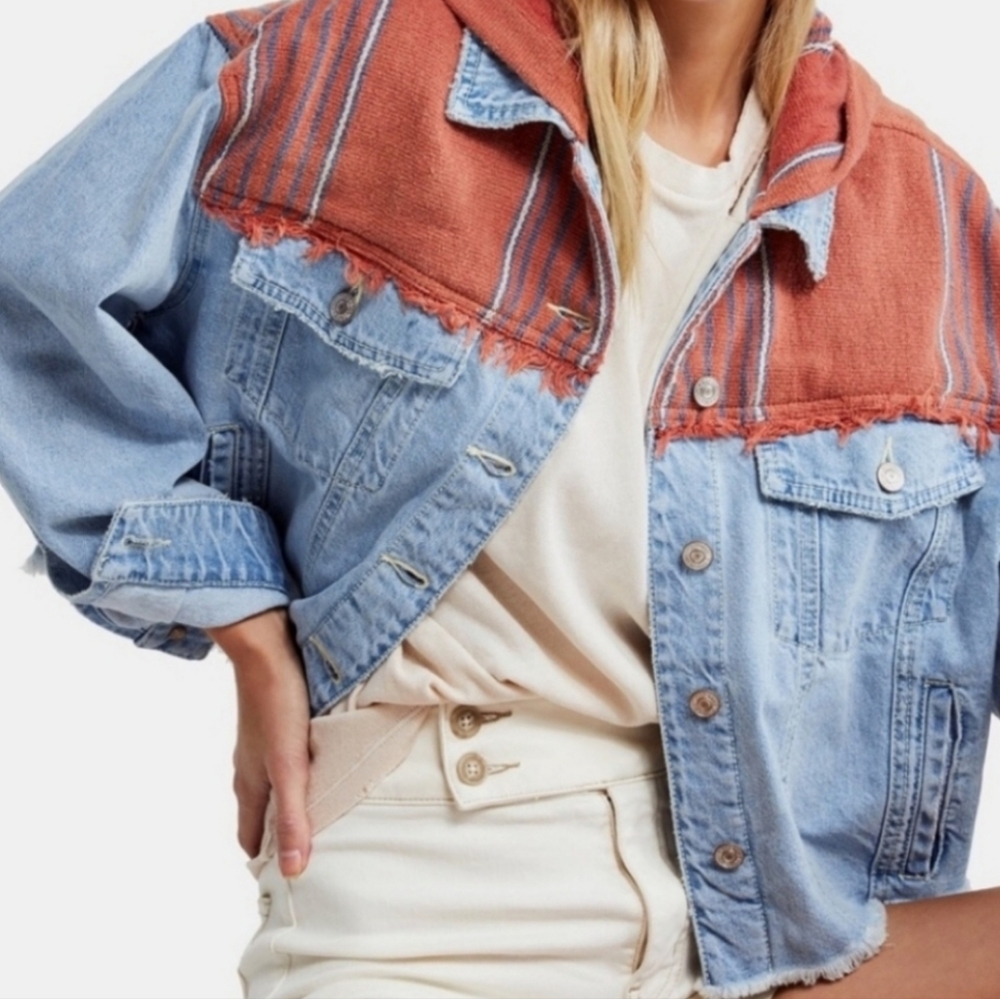 Free People Denim Jacket